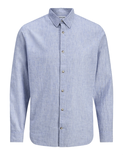 Jack & Jones - JJESummer Linen Blend Hemd - Infinity